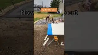 Tip for Cutting Hollow Core Doors #construction #protip #doors #sawcut #trending #viral #diy #fyp