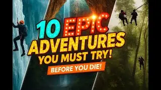 10 Adventures You Must Try Before You Die! 🌎🔥 | Travel Guide in Hindi Episode 25 🪂🏔️🌊