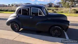Morris minor custom swaybars and gas shock upgrade