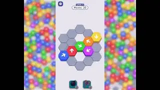 Hexa Away 🧩 Level 3 Walkthrough & Solution