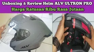 Unboxing + Review Helm ALV ULTRON PRO || Helm Ratusan Ribu rasa Jutaan !!