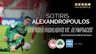 Sotiris Alexandropoulos vs. Olympiacos (21/11/20) | PROSPORT.GR