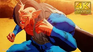 Trunks, Super Saiyan 2 & Supreme Kai vs. Dabura Boss Fight (4K Ultra HD) | Dragon Ball Z: Kakarot