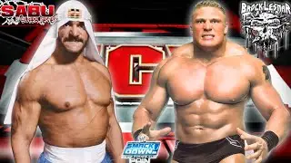 WWE Sabu vs Brock Lesnar SmackDown Here Comes The Pain | Tribute to Sabu