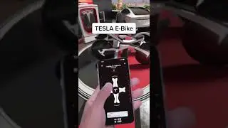 Tesla self balancing bike