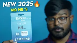 2025 New SAMSUNG EVO Plus 64GB Memory card 🔥160MB/S🔥| Best 164GB SD Memory Card