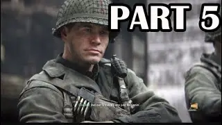 Call of Duty WWII Walkthrough Gameplay (Mission 5 Collateral Damage)