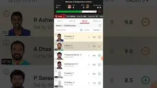 DD vs RTW Dream11 Prediction | RTW vs DD Dream11 Team | TNPL Dream11 Team |DD vs RTW TNPL Team Today