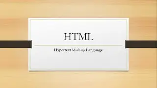 HTML TUTORIAL FOR BEGINNERS|| CREATE YOUR OWN WEB-PAGE