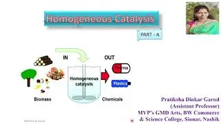 Homogeneous Catalysis (Part - A)