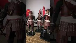Samurai army building 1/6 scale #onesixthscale #samurai #onesixthfigure #collectibles #shorts