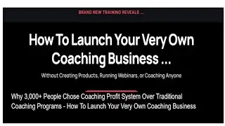 Why People Love Coaching Profit System More Than Traditional Courses &ndash; Start Your Coaching Empire