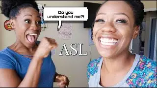 Speaking Only SIGN LANGUAGE For 24 Hours| Identical Twins