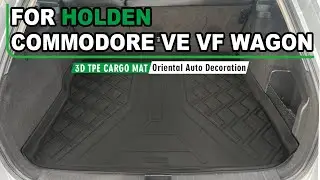 3D TPE Boot Mat for Holden Commodore VE VF Wagon | OAD4X4 #4x4australia #caraccessories