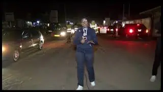 GRTS' Isatou Keita joins a Gambia Police Force Patrol on day one of 'Operation Occupy Space'