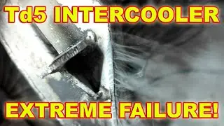 Td5 INTERCOOLER EXTREME FAIL! - Literally Blown to bits!