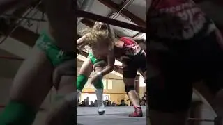 German suplex almost breaks Joey White in Half  #sportsentertainment
