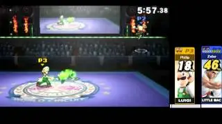 Jin (Little Mac) vs Bluddflagg (Luigi)