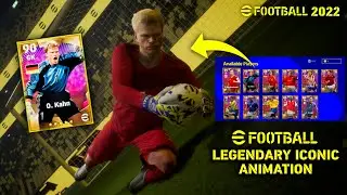 EFOOTBALL 2022 LEGENDARY ICONIC ANIMATION PACK OPENING 🔴 EFOOTBALL 22 FIRST IMPRESSION