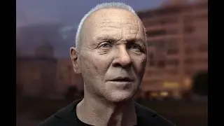 Anthony Hopkins 3D Portrait