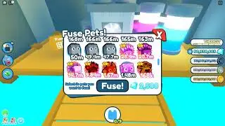 What happens when you fuse 3 Reversed Cats? (PET SIMULATOR X-ALIEN UPDATE)