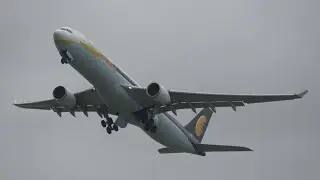 [4K] VT-JWT | Jet Airways Airbus A330-300 Takeoff Amsterdam Runway 24 | 8 July 2016