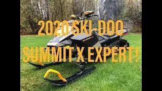 Unboxing my BRAND NEW 2020 Ski-Doo Summit X Expert Package