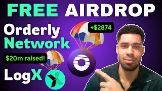 Orderly Network crypto FREE AIRDROP GUIDE x Layer zero x LogX!