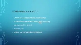 Premies in 2017
