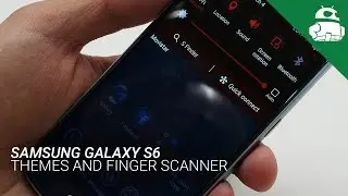 Samsung Galaxy S6 Themes and Finger Scanner