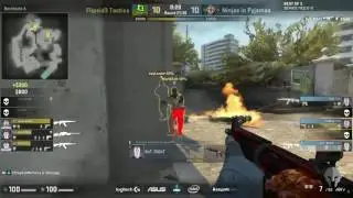 ESL: NiP GeT RiGhT Massacres FlipSid3 | CS:GO GAMEPLAY HIGHLIGHT