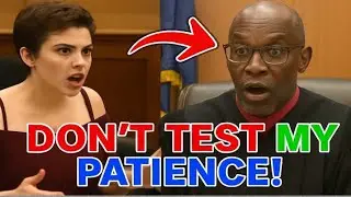  Entitled Woman TAUNTS The Judge&hellip; Then Gets HUMBLED Instantly.