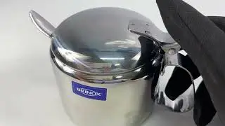 A&ccedil;ucareiro Lyon em A&ccedil;o Inox com Colher 250 g Brinox