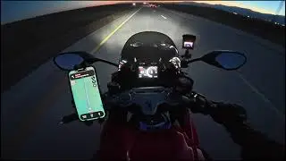 Ducati Panigale V2 S (2025) - Night Ride to see some Friends!