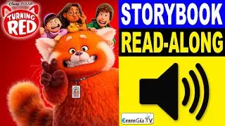 Turning Red Storybook 📖 Read Along Story books 📚 Read Aloud Stories for Kids