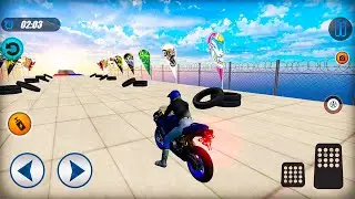 Extreme Bike Stunt Race Game - Real Bike Stunts Mania #2 Android GamePlay