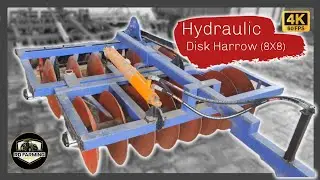 आज हम देखेंगे Hydraulic Operated Disk Harrow(8X8) #diskharrow #implement #farm equipment #tools