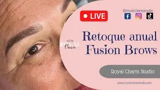 Retoque anual Fusion Brows (microblading + shading)