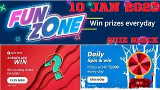Amazon Quiz Today 10 JAN | Amazon Daily Quiz Time | Amazon Quiz Answers Today | Amazon Quiz Answers