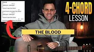 Bethel Music || David Funk || The Blood - Acoustic Guitar Lesson w/ Chords, Lyrics, & Strumming!
