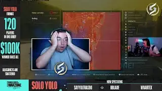 I SPECTATED BBLADE WINNING $100K IN A ONE SOLO GAME IN WARZONE!
