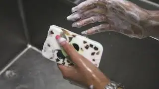 How Primal Elements Glycerin Soap Lathers