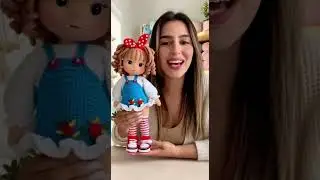 Boneca Amigurumi Linda 💖 #amigurumi #crochet #amigurumis #croche #feito&agrave;m&atilde;o #feitoamao