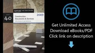 Construction Documents & Services 2009