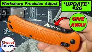 Work Sharp Ozark Trail D2 Knife | Full Sharpening Mirror Edge