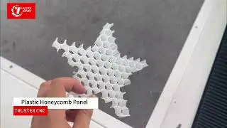 Plastic honeycomb panel cutting丨Plastic cutting丨digital cutter