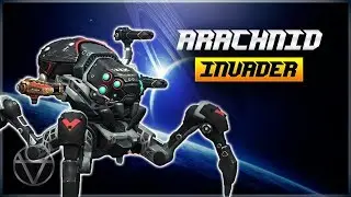 [WR] 🔥 Mk2 Maxed ARACHNID Invader Gameplay - Special Edition Robot | War Robots