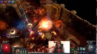 Elemental Buzzsaw Uber Atziri Attempt, The Struggle Was Real