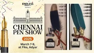Chennai Pen Show 2025 #pens #writinginstruments #paper #stationery #letterwriting #adyar #chennai
