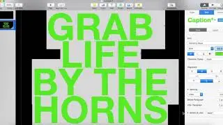 Text Masking using Keynote + iMovie